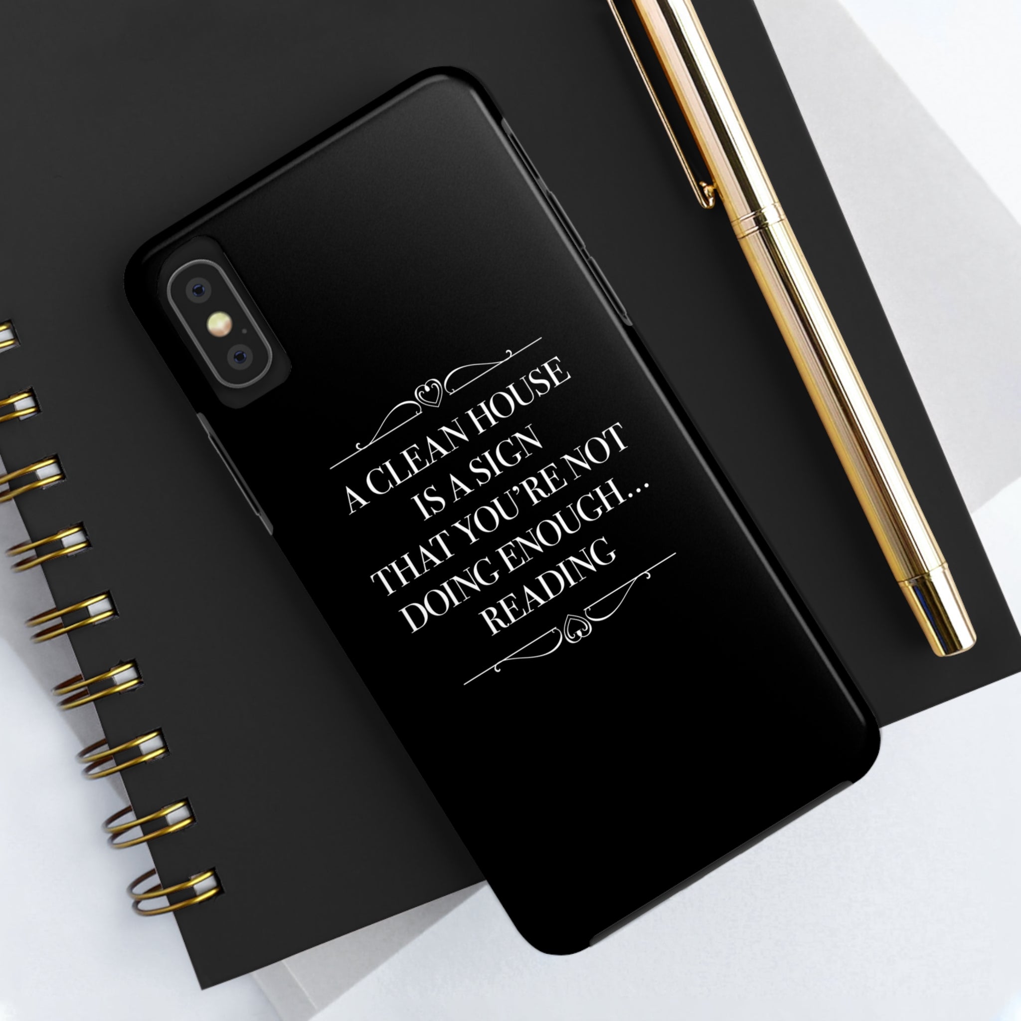 A CLEAN HOUSE Phone Case - Literary Lifestyle Company