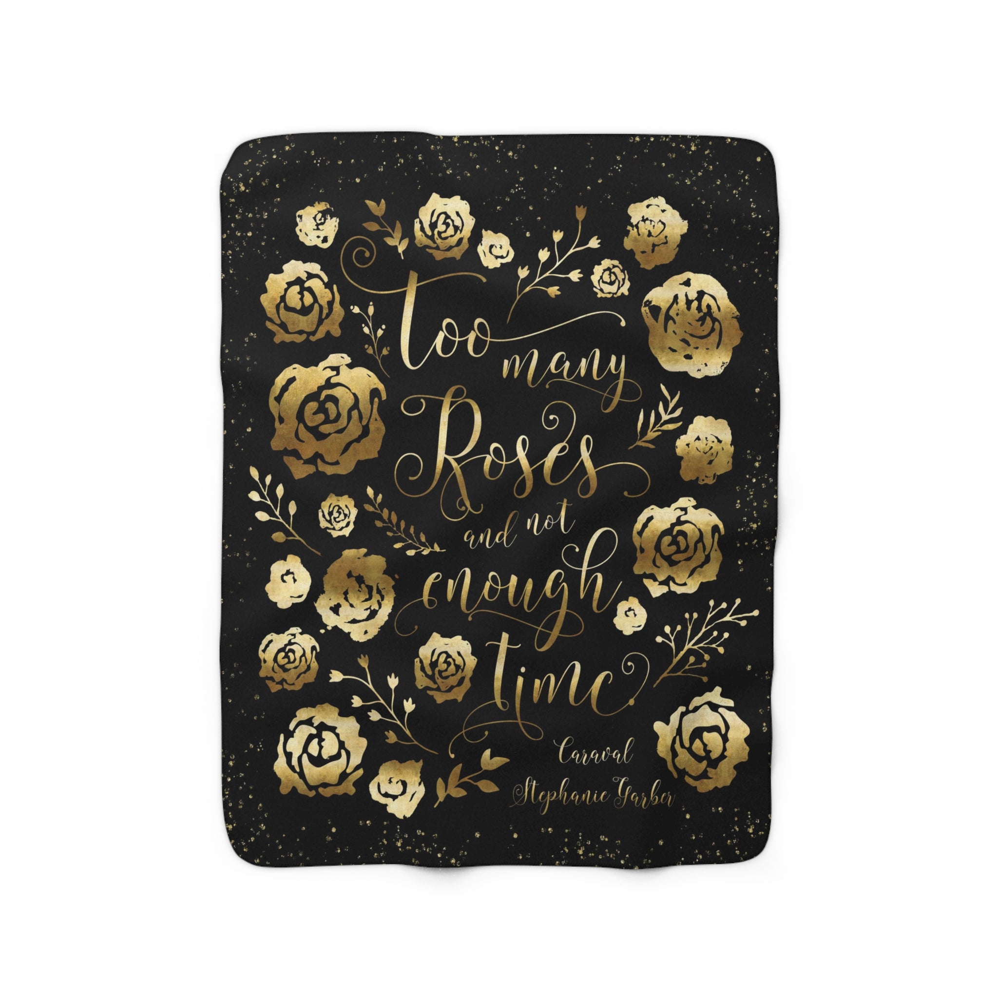 Too many roses... Caraval Throw Blanket