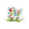 #bookstagram Floral Sticker - LitLifeCo.