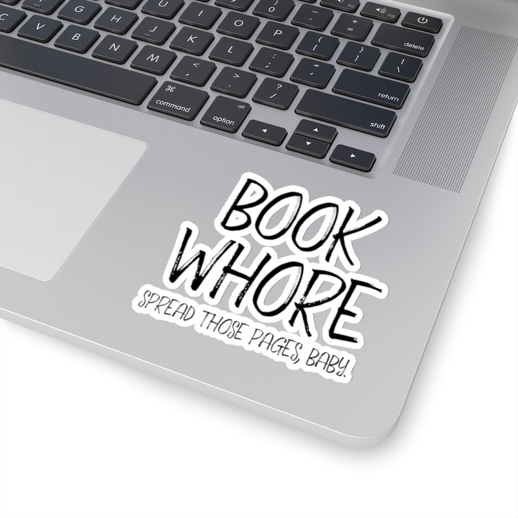 BOOK WHORE Sticker - LitLifeCo.