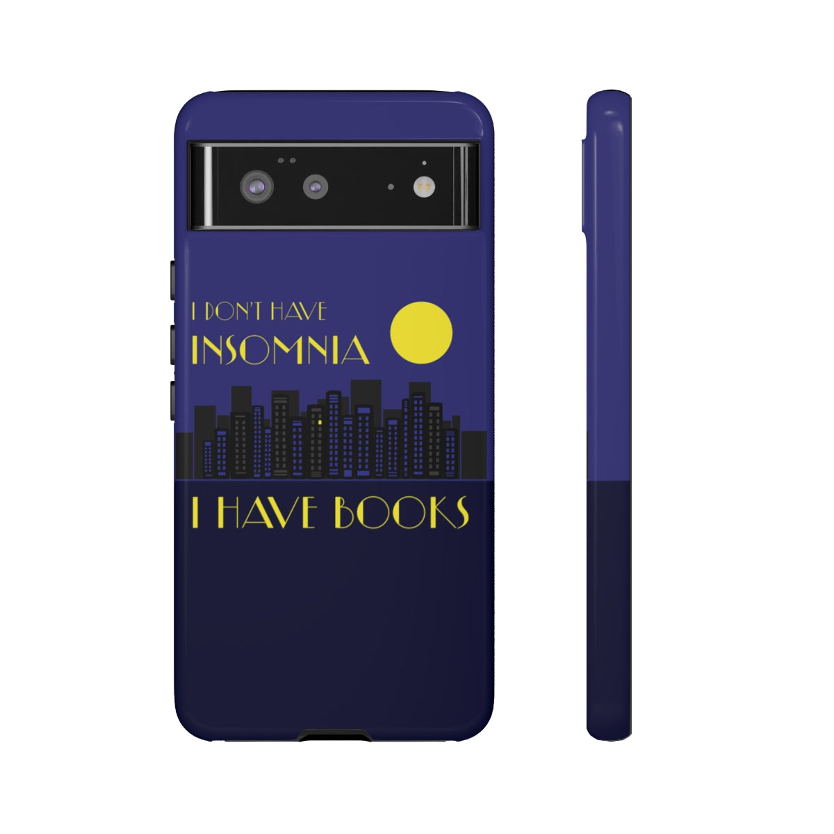 I DON'T HAVE INSOMNIA Phone Case - Literary Lifestyle Company