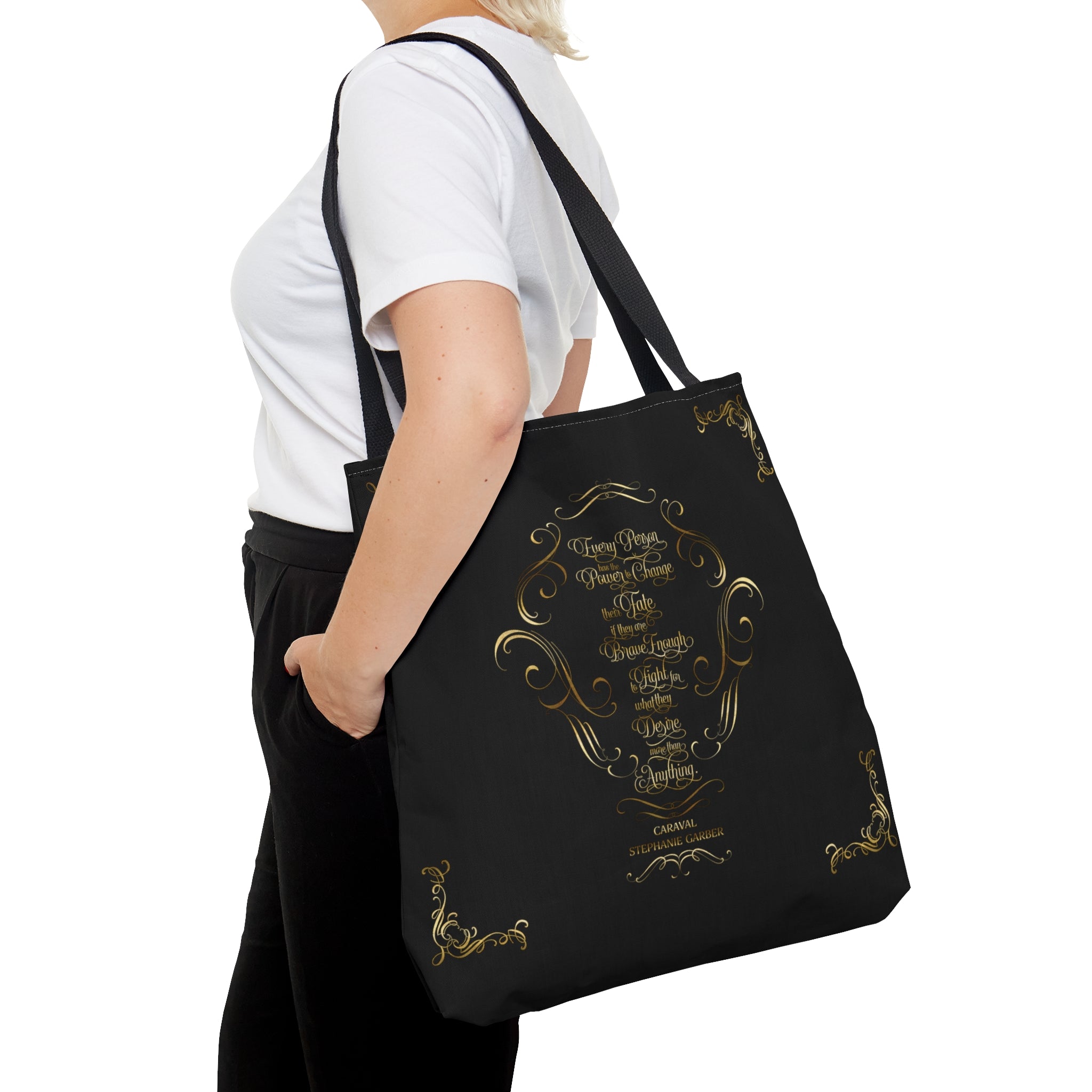 The Power to Change Fate. Caraval Tote Bag