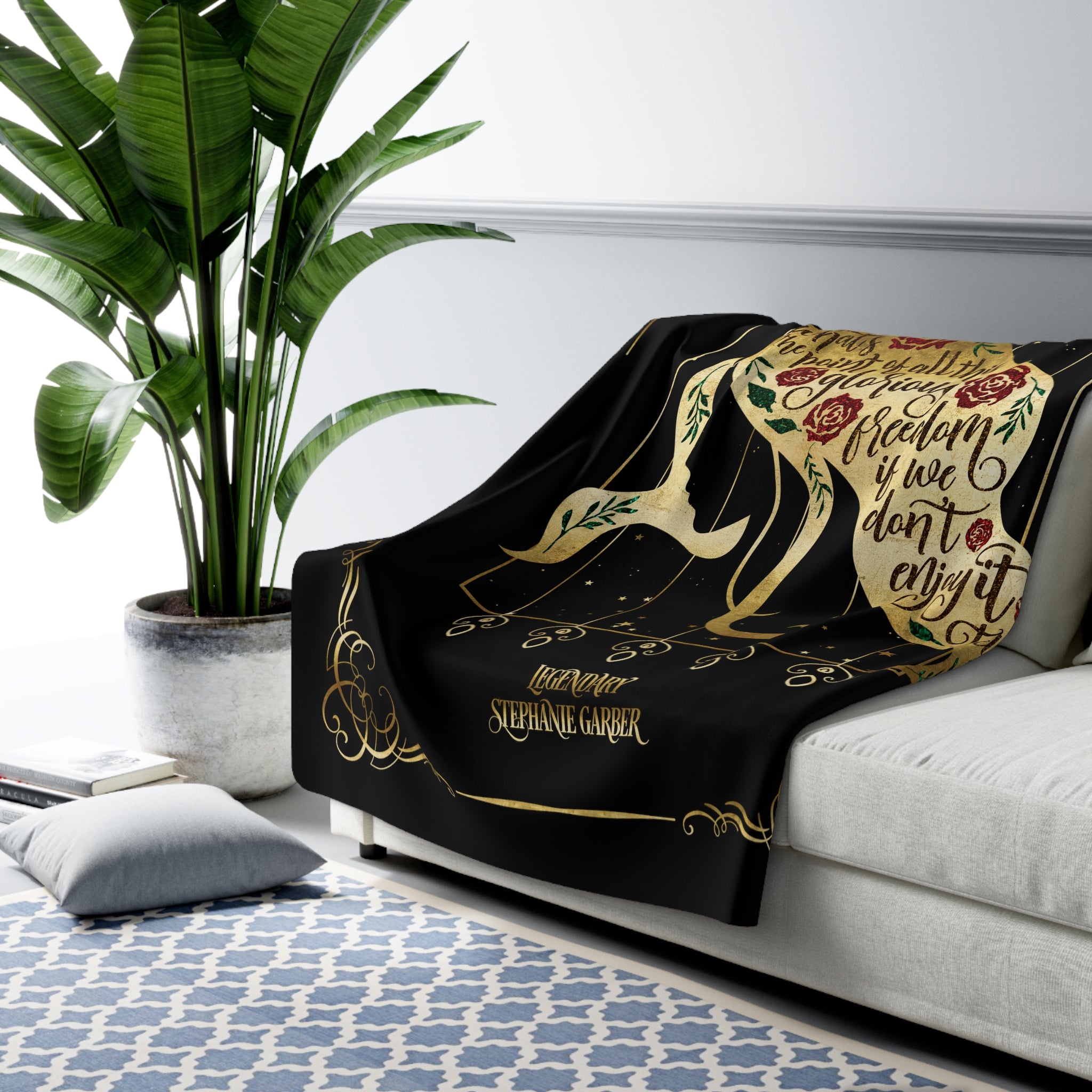 What's the point... Caraval Throw Blanket