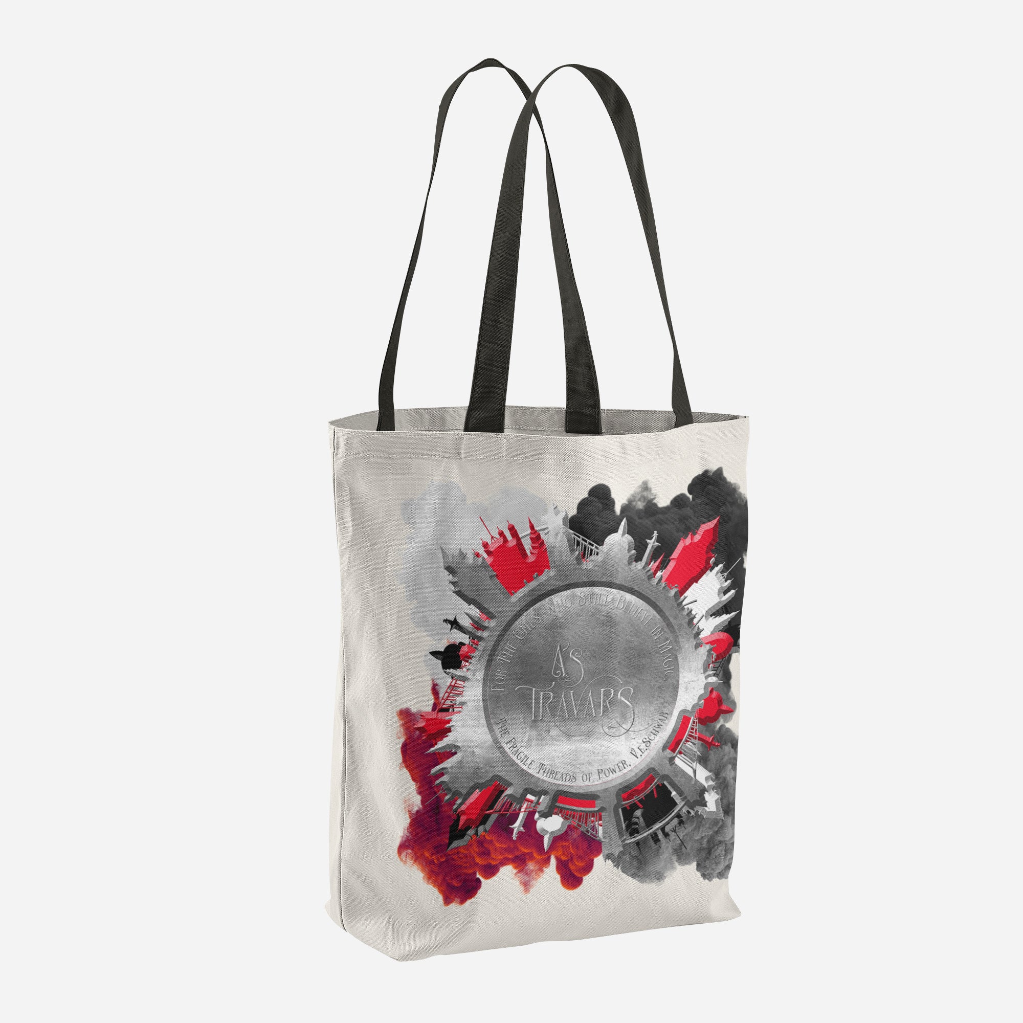 As Travars. The Fragile Threads of Power Tote Bag