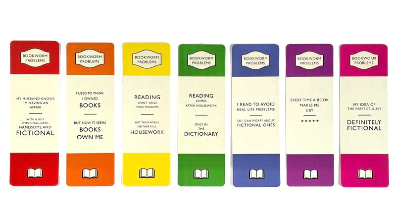 Bookworm Problems Vintage Classics Edition Bookmarks Complete Set