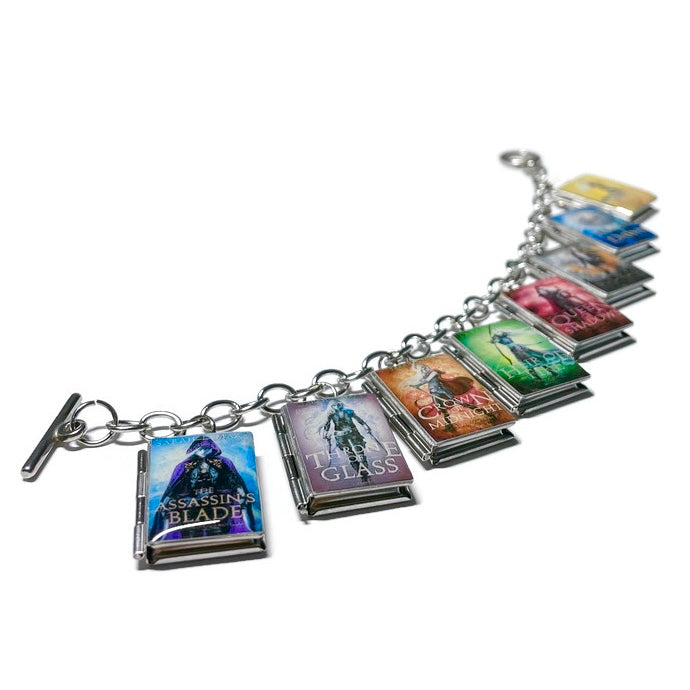 Custom Book Locket Bracelet - Literary Lifestyle Company
