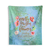 Earth laughs... Ralph Waldo Emerson Wall Tapestry - Literary Lifestyle Company