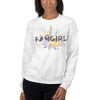 Load image into Gallery viewer, FANGIRL Floral Sweatshirt - Literary Lifestyle Company