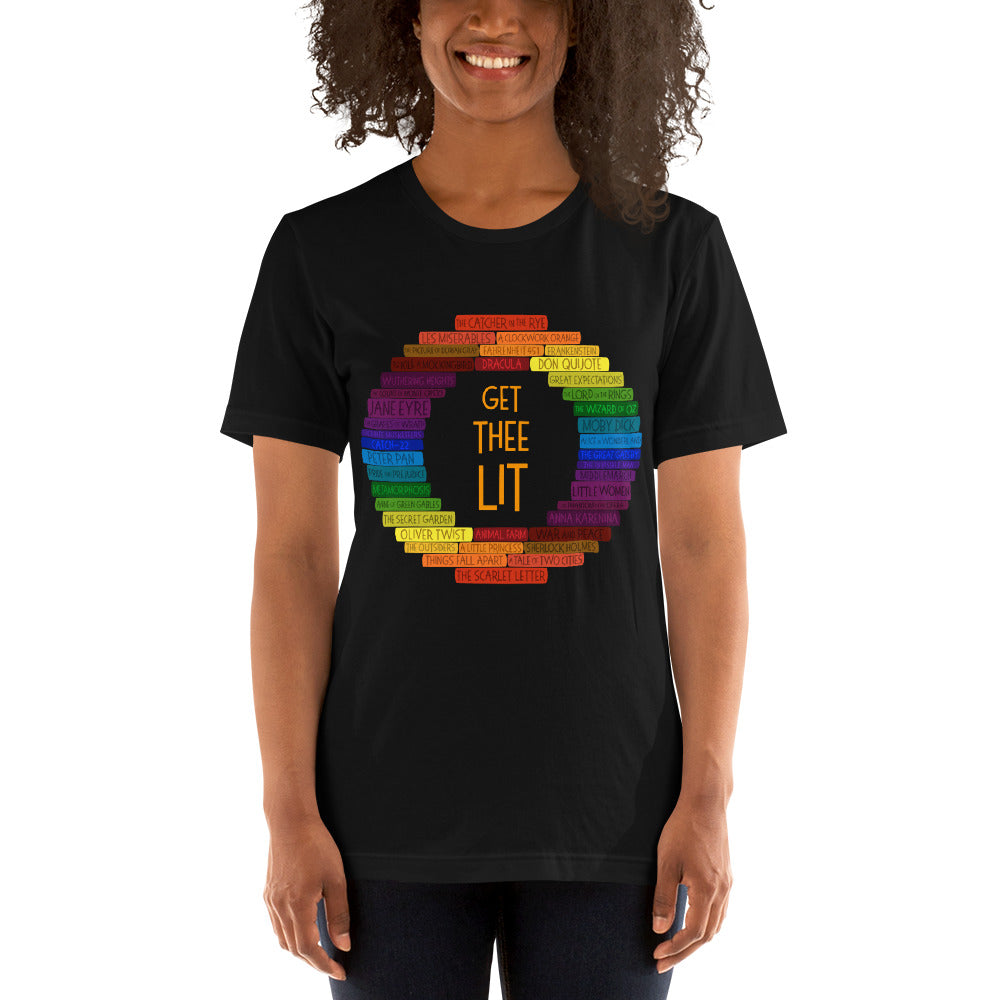 GET THEE LIT T-Shirt - Literary Lifestyle Company
