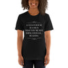 A CLEAN HOUSE IS A SIGN T-Shirt - Literary Lifestyle Company