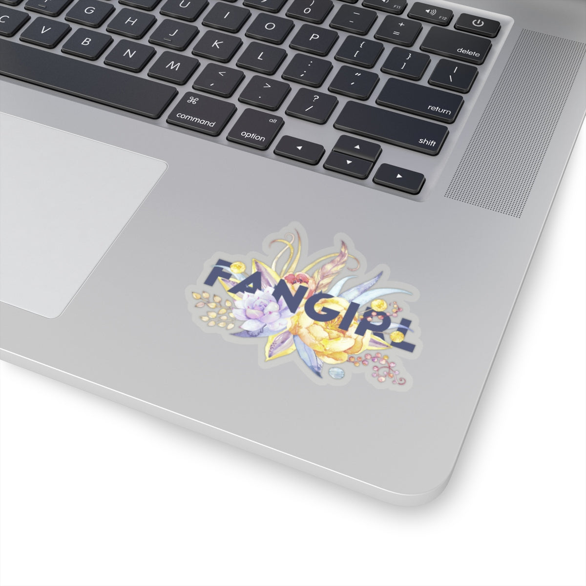 FANGIRL Floral Sticker - LitLifeCo.