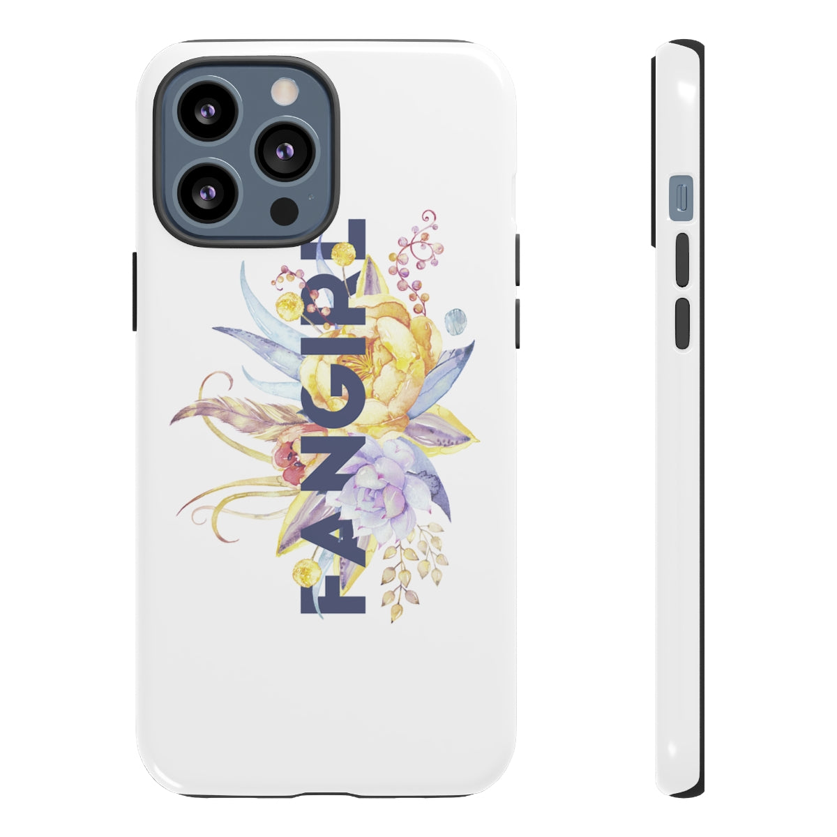 FANGIRL Floral Phone Case - Literary Lifestyle Company