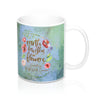 Load image into Gallery viewer, Earth laughs... Ralph Waldo Emerson Quote Mug - LitLifeCo.