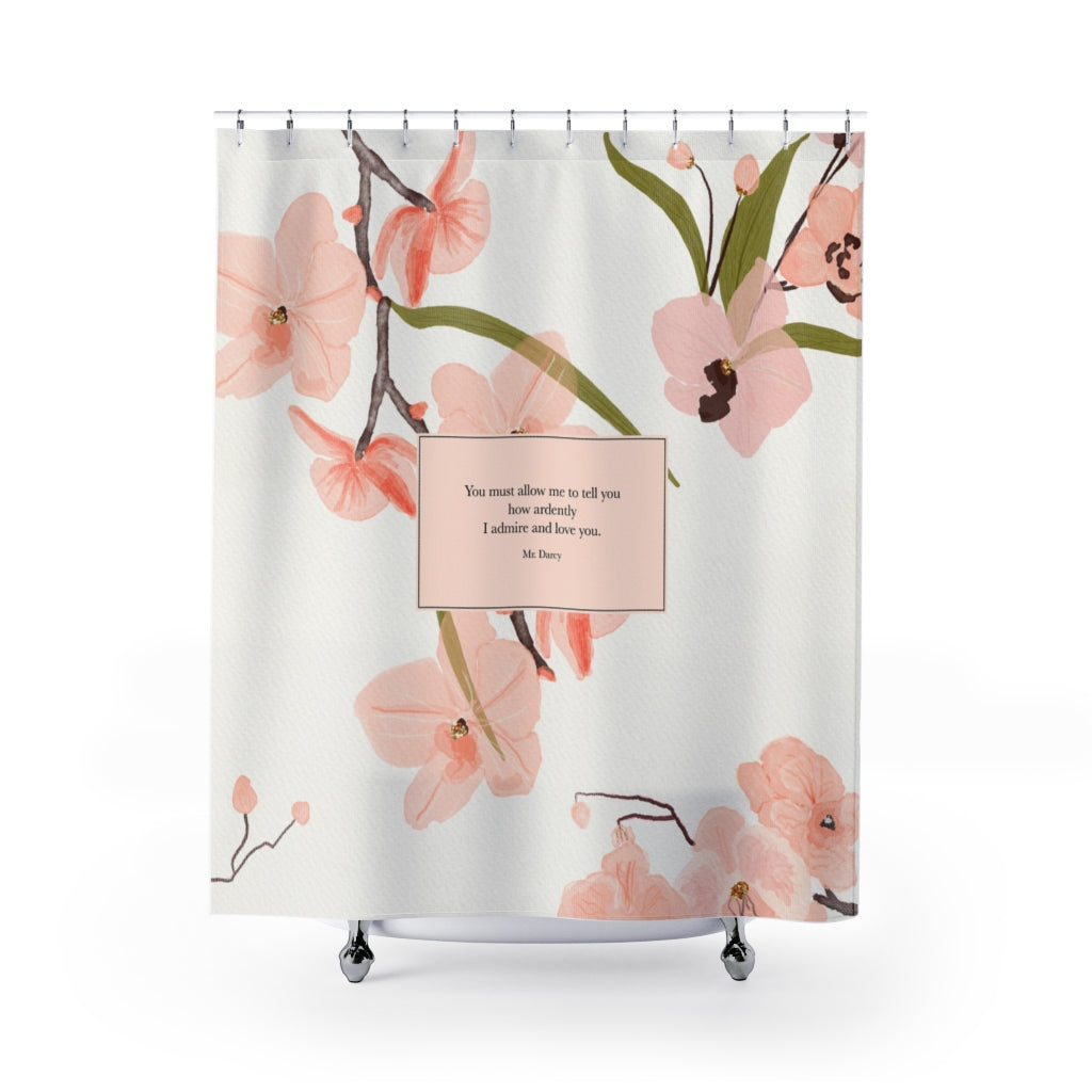 You must allow me... Mr. Darcy Shower Curtain