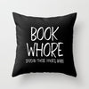 BOOK WHORE Pillow - LitLifeCo.