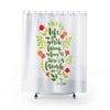 Load image into Gallery viewer, Life is worth living... Anne of Green Gables Shower Curtain