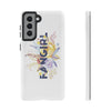 Load image into Gallery viewer, FANGIRL Floral Phone Case - Literary Lifestyle Company