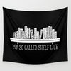 My So Called Shelf Life Wall Tapestry - LitLifeCo.