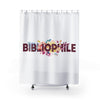 Load image into Gallery viewer, BIBLIOPHILE Floral Shower Curtain