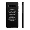 Load image into Gallery viewer, IT&#39;S OKAY TO HAVE MORE THAN ONE BOYFRIEND Phone Case - Literary Lifestyle Company