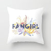 FANGIRL Floral Pillow - LitLifeCo.