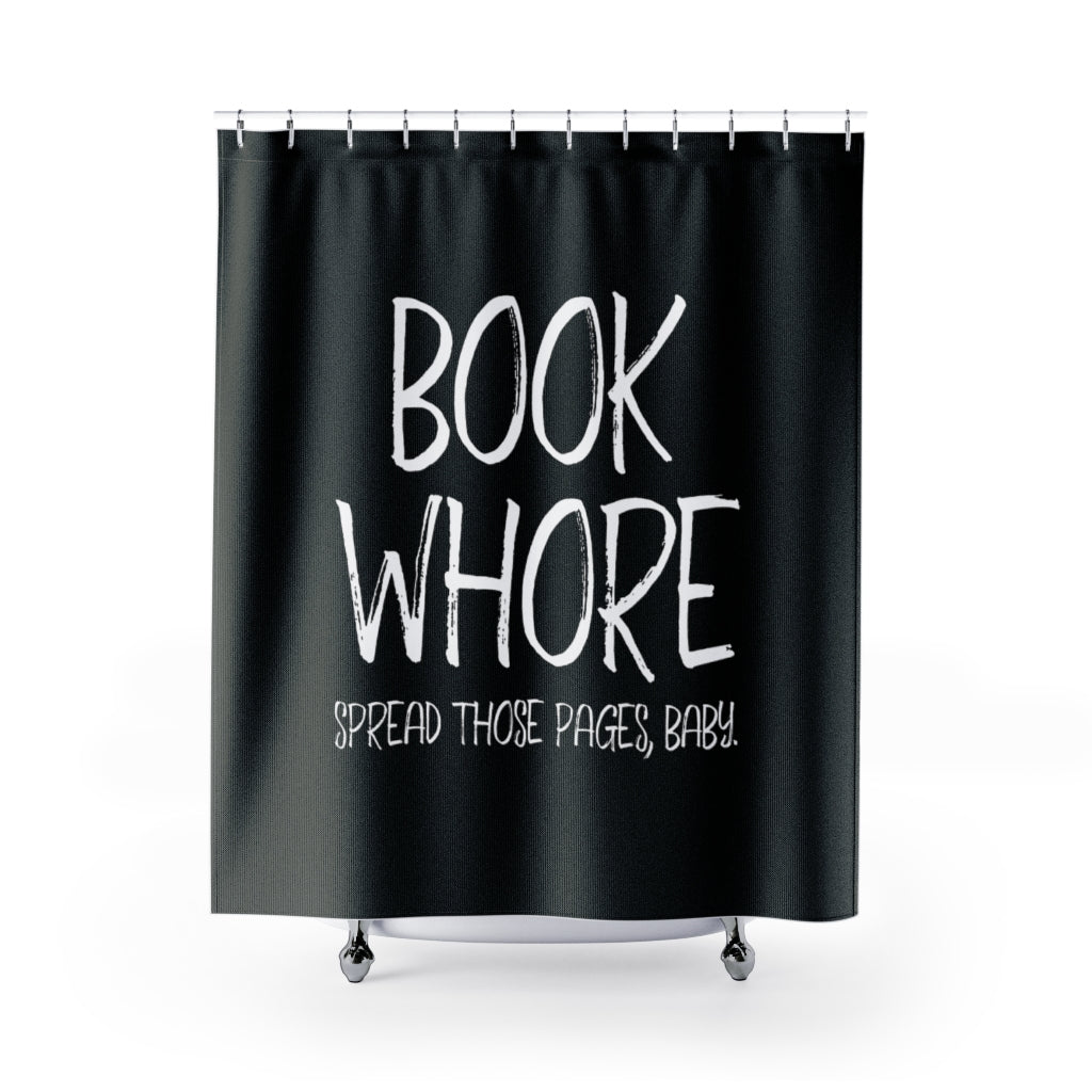 BOOK WH*RE Shower Curtain