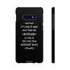 Load image into Gallery viewer, IT&#39;S OKAY TO HAVE MORE THAN ONE BOYFRIEND Phone Case - Literary Lifestyle Company
