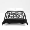 Reading is My Therapy Duvet Cover - LitLifeCo.
