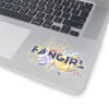 FANGIRL Floral Sticker - LitLifeCo.