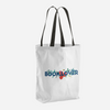 BOOKLOVER Floral Tote Bag - LitLifeCo.