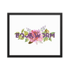 Load image into Gallery viewer, BOOKWORM Floral Art Print - LitLifeCo.