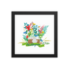 Load image into Gallery viewer, #bookstagram Floral Art Print - LitLifeCo.