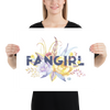 Load image into Gallery viewer, FANGIRL Floral Art Print - LitLifeCo.