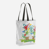 #bookstagram Floral Tote Bag - LitLifeCo.
