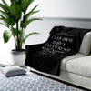 Load image into Gallery viewer, A CLEAN HOUSE IS A SIGN Throw Blanket - Literary Lifestyle Company