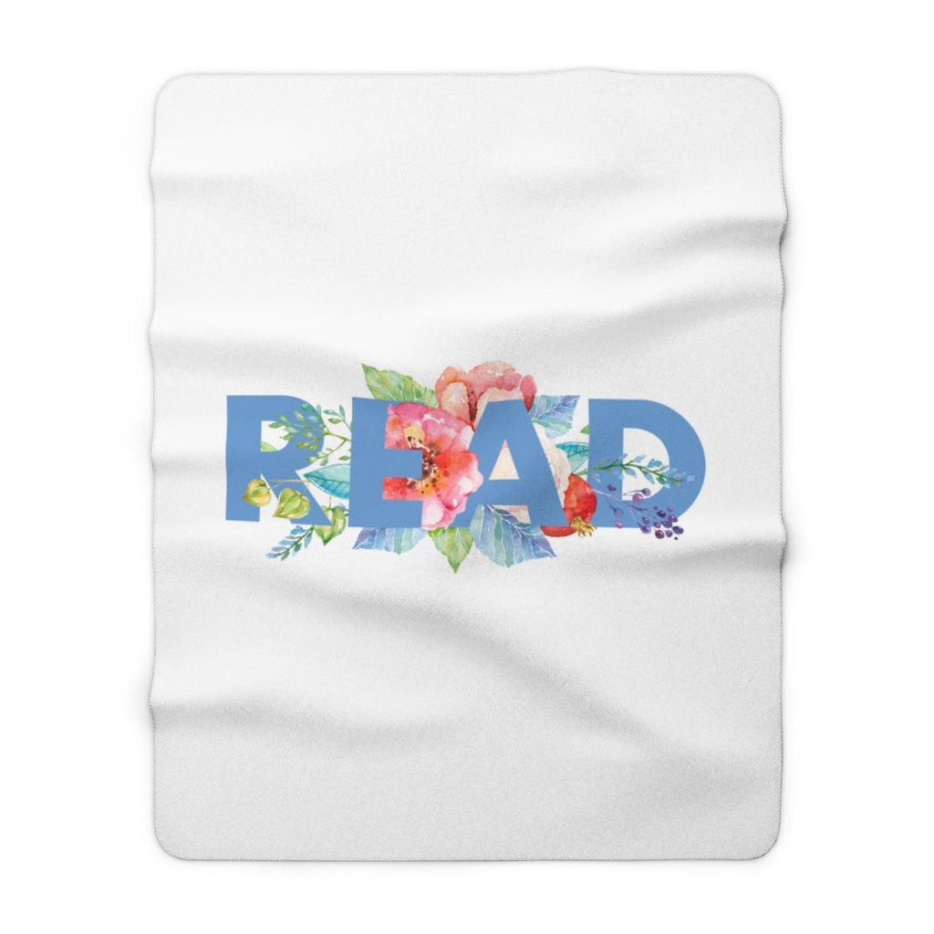 READ Floral Throw Blanket - Literary Lifestyle Company