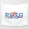 READ Floral Wall Tapestry - LitLifeCo.