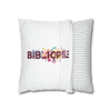 BIBLIOPHILE Floral Pillow